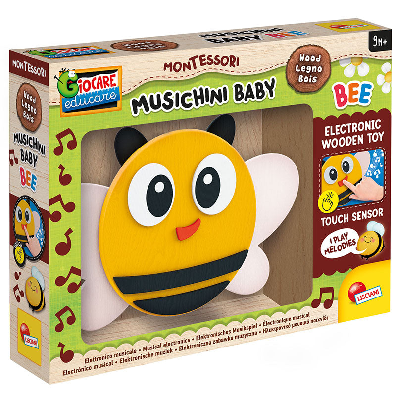 Montessori Wood Musichini Bee Lisciani