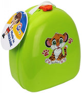 Rucsac din plastic colorat pentru grădiniță 27X22X13