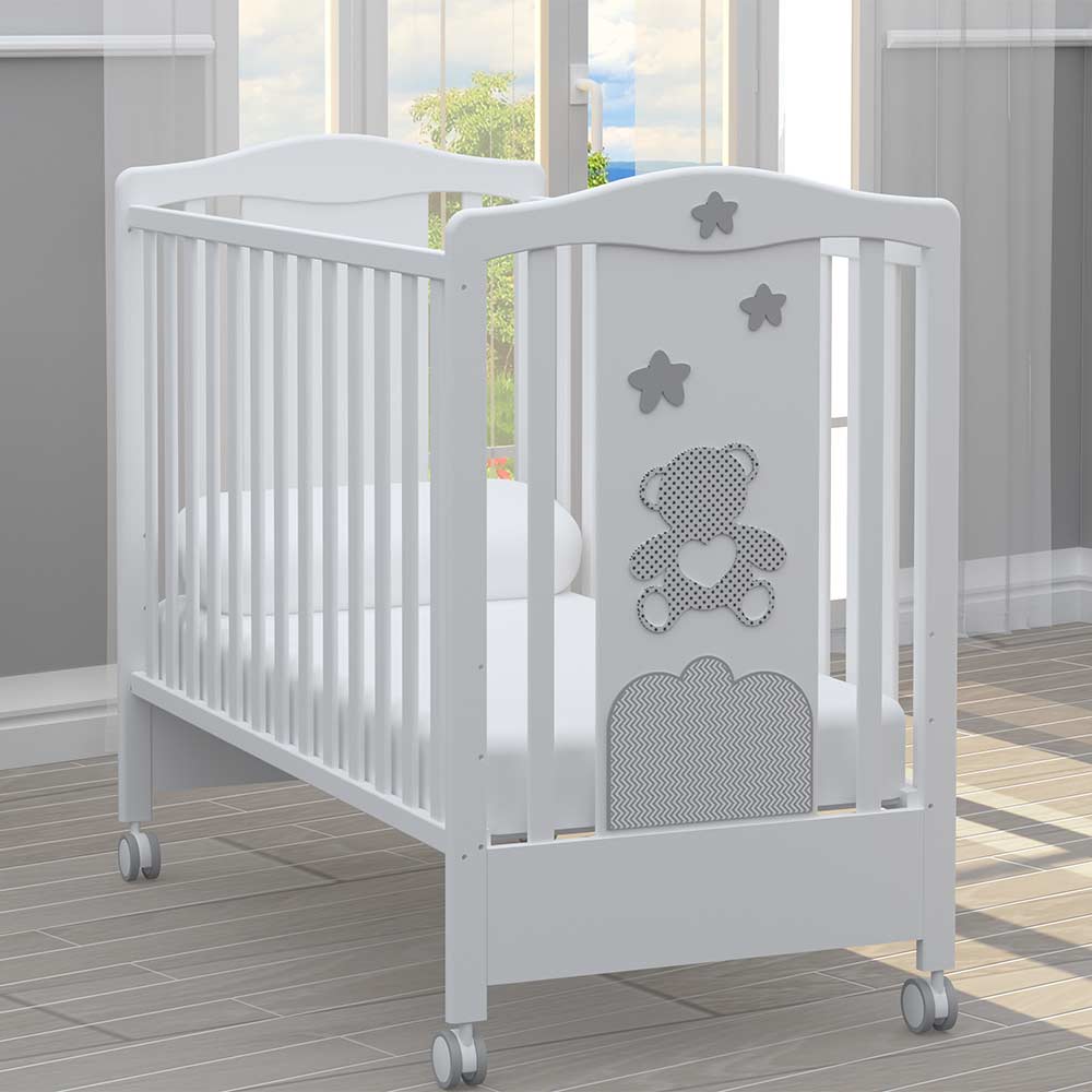 Pat pentru copii Bambino Casa Bonbon Gri