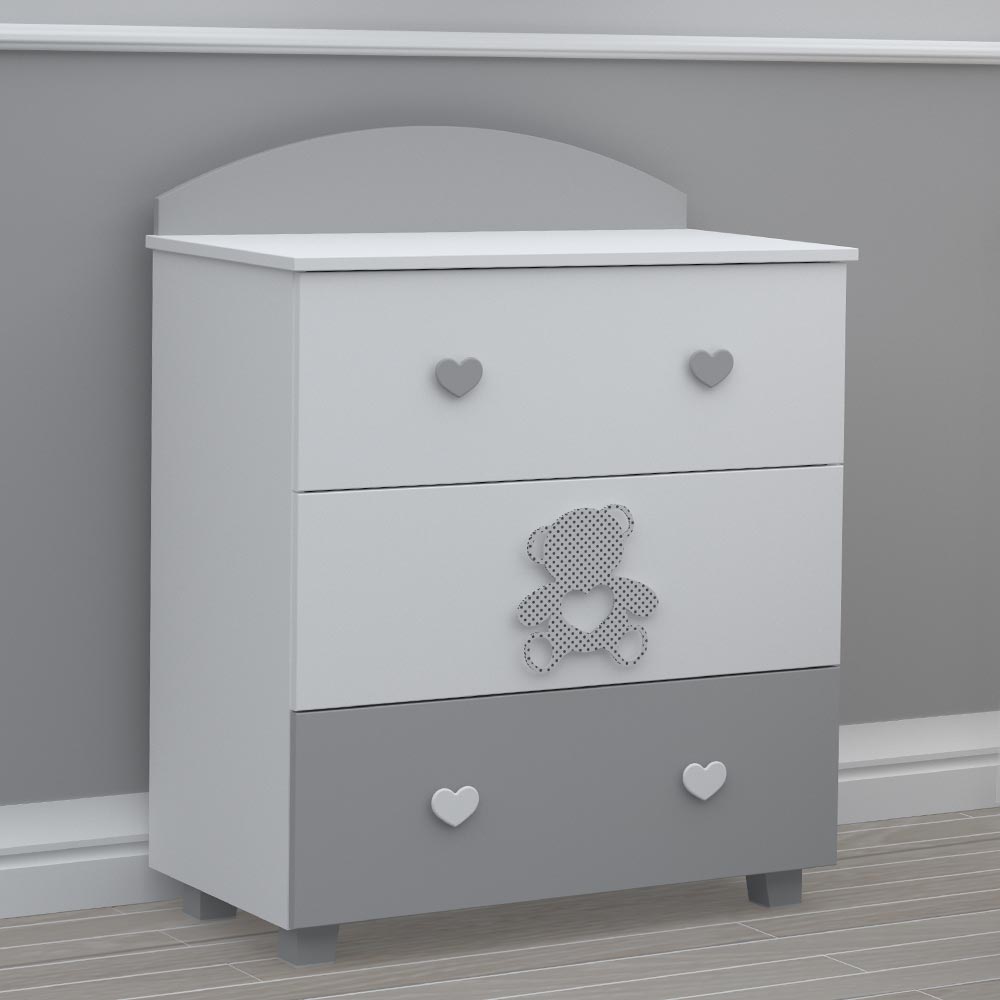 Comoda Bambino Casa Bonbon Grigio