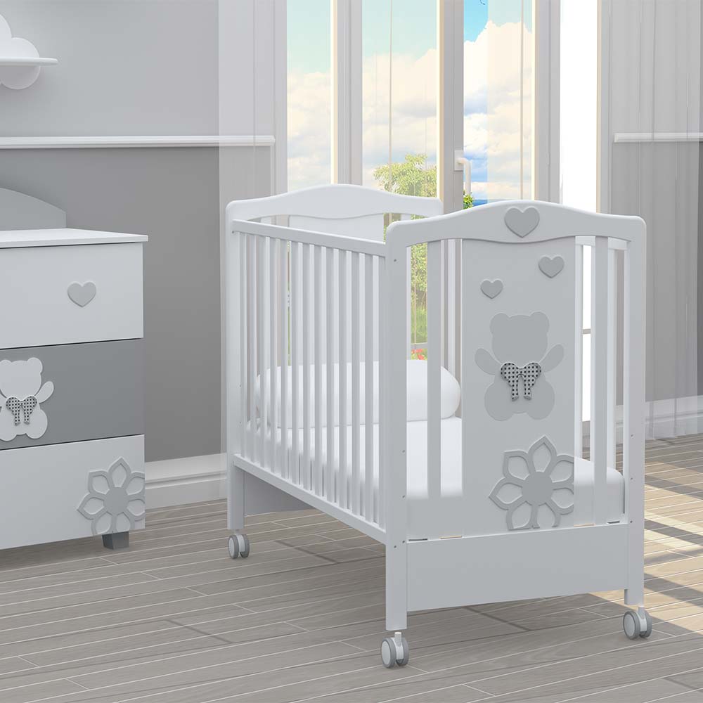Бебешко Легло Bambino Casa Felice Grigio