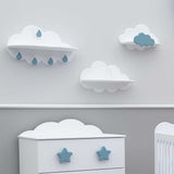 Felhő polc-akasztó Bambino Casa Montessori Allegria Clody Blu