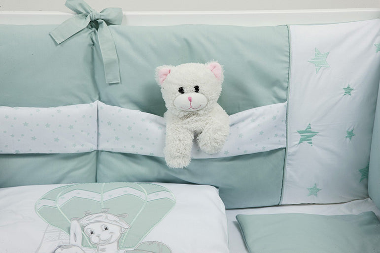 Луксозен Спален К-Т Bambino Casa Paris Mint