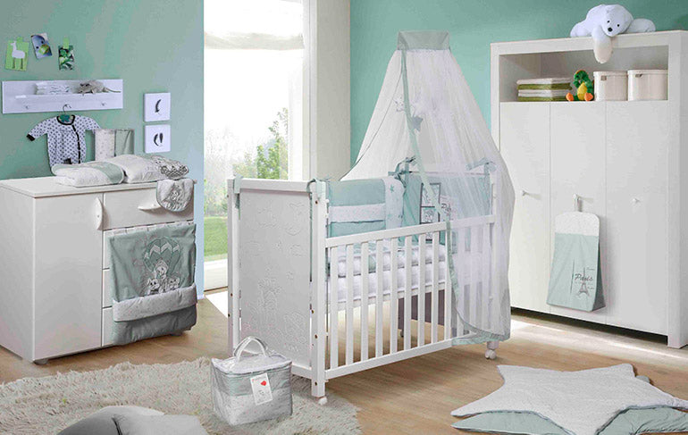 Set dormitor de lux Bambino Casa Paris Mentă