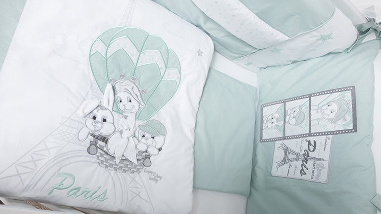 Set dormitor de lux Bambino Casa Paris Mentă