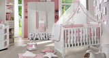Луксозен Спален К-Т Bambino Casa Paris Rosa