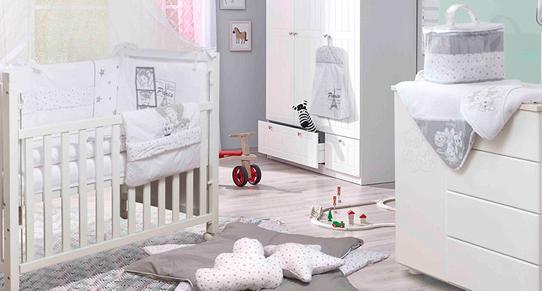 Luxus ágynemű garnitúra Bambino Casa Paris Bianco