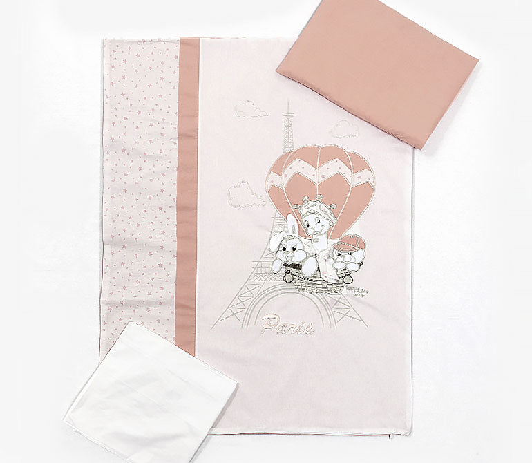 Set dormitor de lux Bambino Casa Paris Rosa