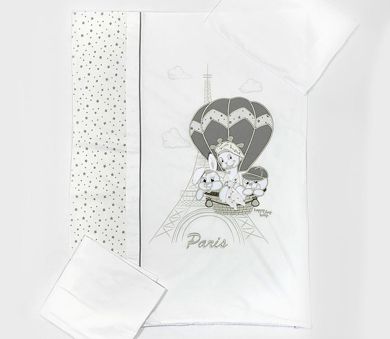 Set dormitor de lux Bambino Casa Paris Bianco