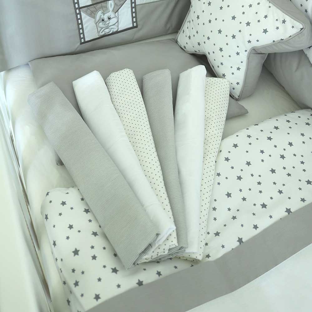 Protecții Grilă Bambino Casa Grigio Dots