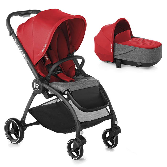 8077 Y64 Outback+Crib Be Solid-Lava --- BebeMama