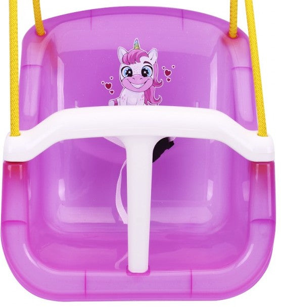 Люлка Прозрачна Блестяща С Въже С 2.5 М С Повдигаща Се Предна Част 35х34х31 Julia