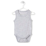 T3000 Боди-Потник Stars Сив 9-12M/80Cm --- BebeMama
