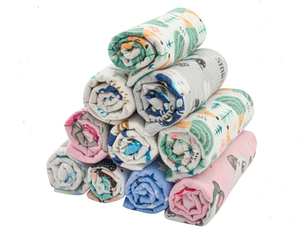 Galix-Бархетна Пелена Принт 80/80См --- BebeMama