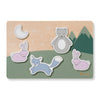 Puzzle din lemn Puzzle N Fit Forest