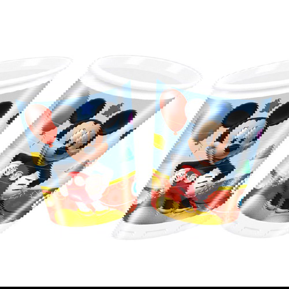 81509 Хартиени Чашки 8 Бр.200 Мл..Мики --- BebeMama