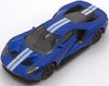 Mașină model metalică precisă 1:64 Ford Gt 2017 cu amortizoare