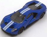 Метален Точен Модел Кола 1:64 2017 Ford Gt С Амортисьори Julia