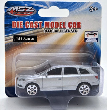 Метален Точен Модел Кола 1:64 Audi Q7С Амортисьори
