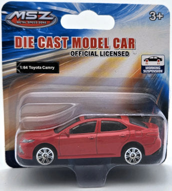 Метален Точен Модел Кола 1:64 Toyota Camry С Амортисьори Julia