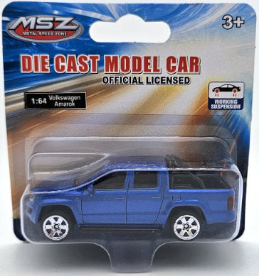 Метален Точен Модел Кола 1:64 Volkswagen Amarok С Амортисьори