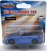 Метален Точен Модел Кола 1:57 Bmw Z4 M40i С Амортисьори Julia