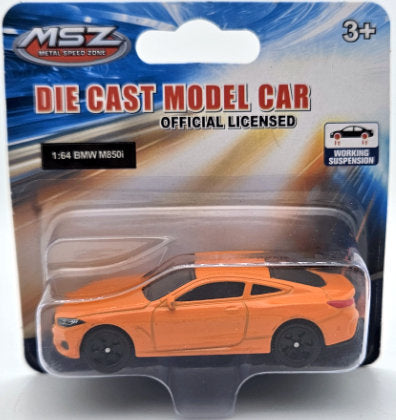 Метален Точен Модел Кола 1:64 Bmw M850I С Амортисьори