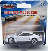 Метален Точен Модел Кола 1:64 Bmw M4 Gt3 С Амортисьори