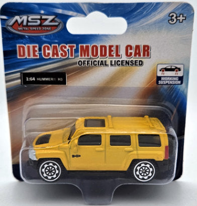Метален Точен Модел Кола 1:64 Hummer H3 С Амортисьори Julia