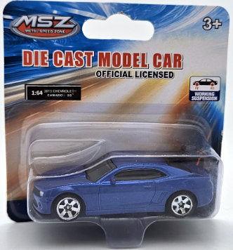 Метален Точен Модел Кола 1:64 2013 Chevrolet Camaro Ss С Амортисьори