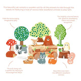 Animale de pădure cu cărucior - Woodland (Fsc®)