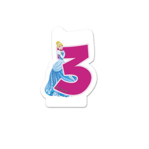 82896 Свещ За Р. Ден Номер 3 Принцеса D. --- BebeMama