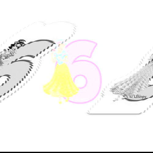 82899 Свещ За Р. Ден Номер 6 Принцеса D. --- BebeMama