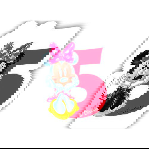 82924 Свещ За Рожден Ден Номер 5 Мини --- BebeMama