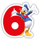 83154 Свещ За Рожден Ден Номер 6 Мики --- BebeMama