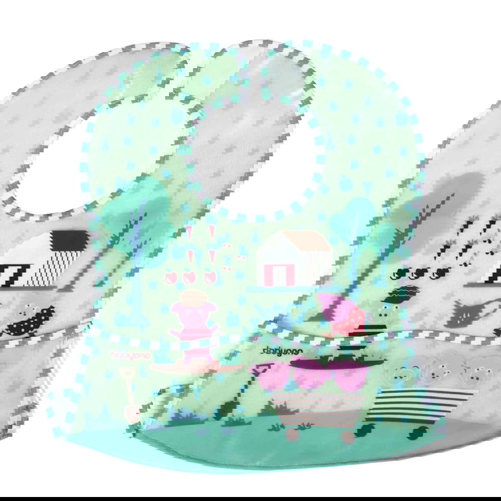 836 Лигавник Животни 6+ Розови Сърнички --- BebeMama