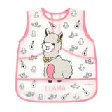 838 Детска Престилка Котки,Жираф Сив --- BebeMama