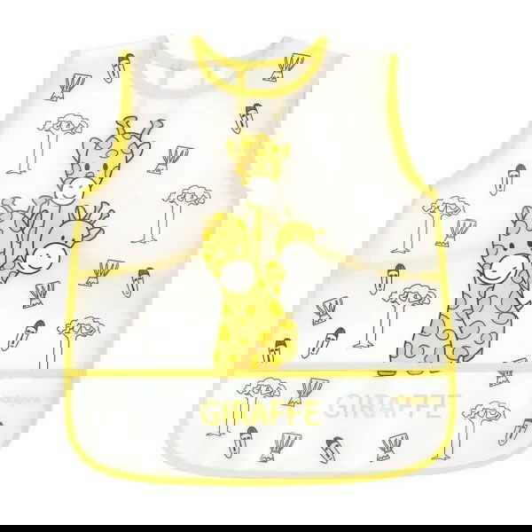 838 Детска Престилка Котки,Жираф Сив --- BebeMama