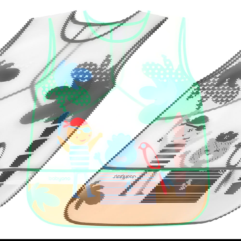 840 Детска Престилка Creative Baby Зелен --- BebeMama