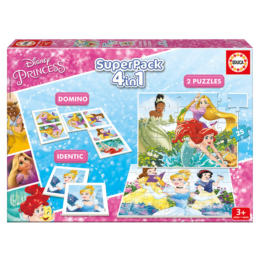 Superpack Disney Princesses Educa