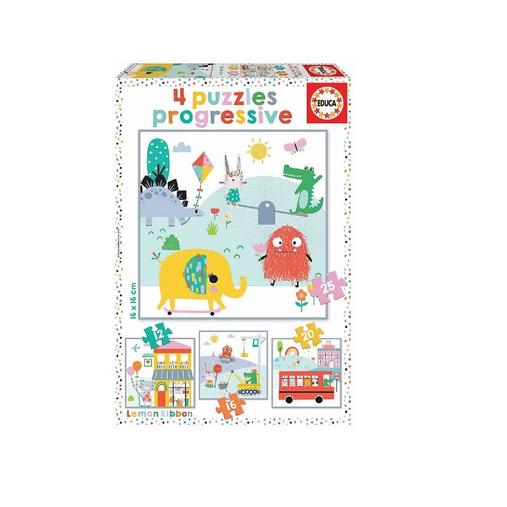 Puzzle cu 4 panglici de lămâie