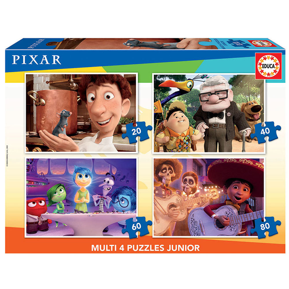 Пъзел 4бр. Disney Pixar Educa