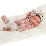 Новородено Бебе Pipa С Обеци И Възглавница 42см. Antonio Juan