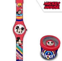 Аналогов Часовник В Метална Кутия Mickey