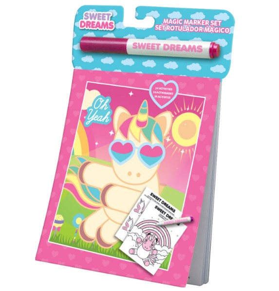 К-Кт Бележник И Магически Маркер Sweetdreams - Умения И Творчество - Kids Licensing - BebeMama