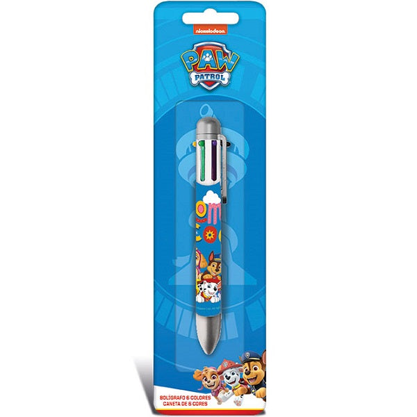 Paw Patrol Химикалка С 6 Цвята Kids Licensing