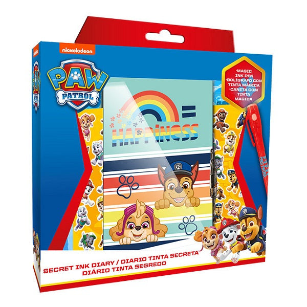Paw Patrol Napló Varázstollal és Matricákkal Kids Licensing