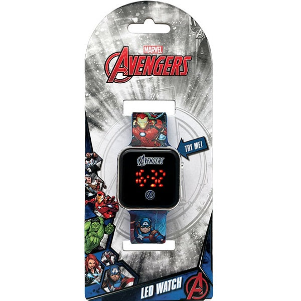 Avengers Led Ръчен Часовник Kids Licensing