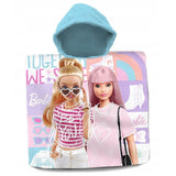 Barbie Poncsótörölköző 60x120 cm Kids Licensing