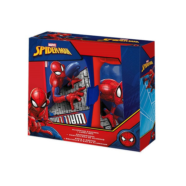 Spiderman uzsonnás doboz és kulacs készlet, Kids Licensing